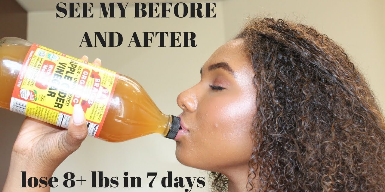 How To Lose 8 Pounds In One Week | Drinking Apple Cider Vinegar | Lose Weight Fast