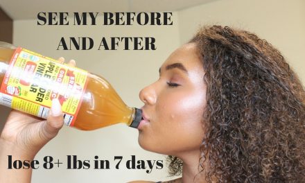 How To Lose 8 Pounds In One Week | Drinking Apple Cider Vinegar | Lose Weight Fast