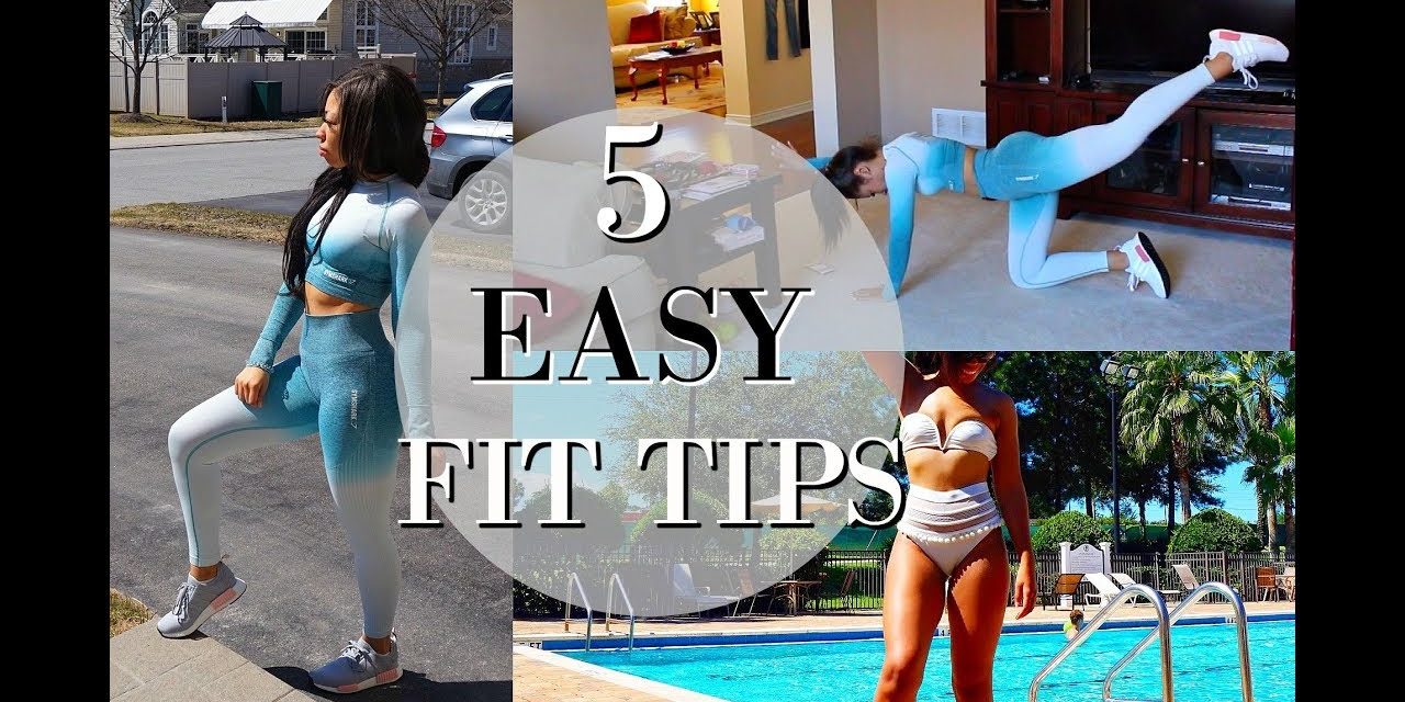 5 Tips to Get FIT FOR SUMMER | EASY WEIGHT LOSS & FITNESS ROUTINE