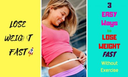 Lose Weight FAST With 3 EASY Steps | 3 Ways To Lose Weight Fast Without Exercise Naturally