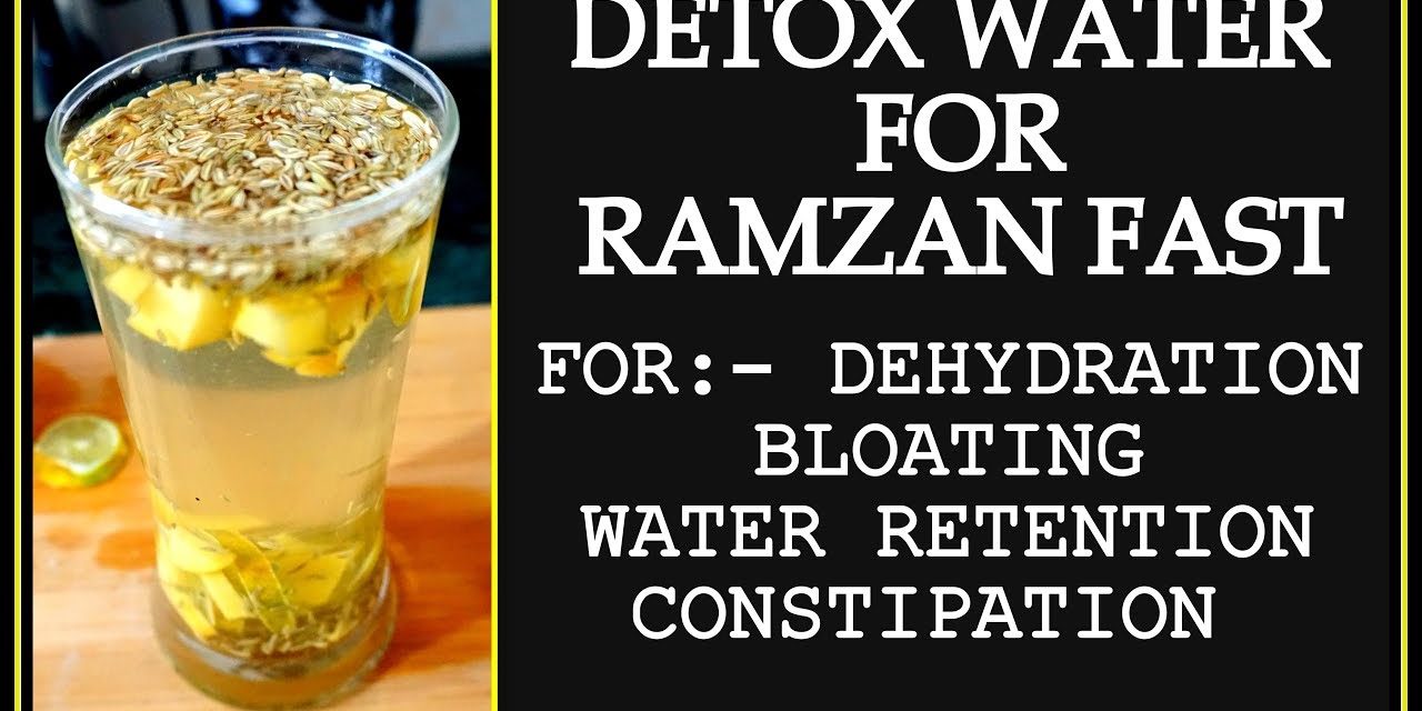 Ramadan Detox Water Recipe for Weight Loss | How to Lose Weight Fast in Ramadan | Ramzan Detox Drink