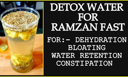 Ramadan Detox Water Recipe for Weight Loss | How to Lose Weight Fast in Ramadan | Ramzan Detox Drink