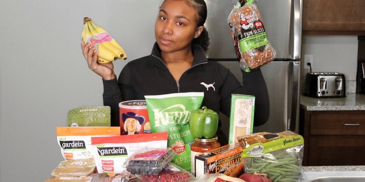 HEALTHY/MOSTLY VEGAN GROCERY HAUL FOR WEIGHT LOSS | Kathryn Bedell