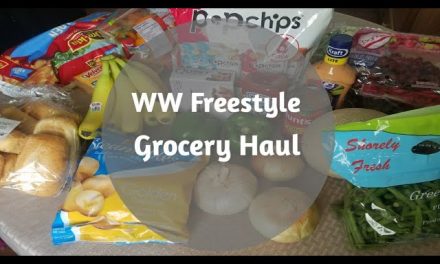 Weight Watchers Freestyle Weekly Wal-Mart Grocery Haul for Weight Loss!