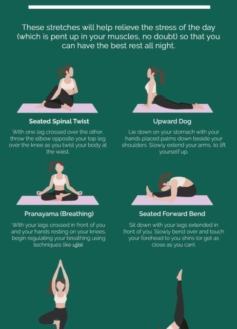 STRETCHES TO DO A BEFORE BED