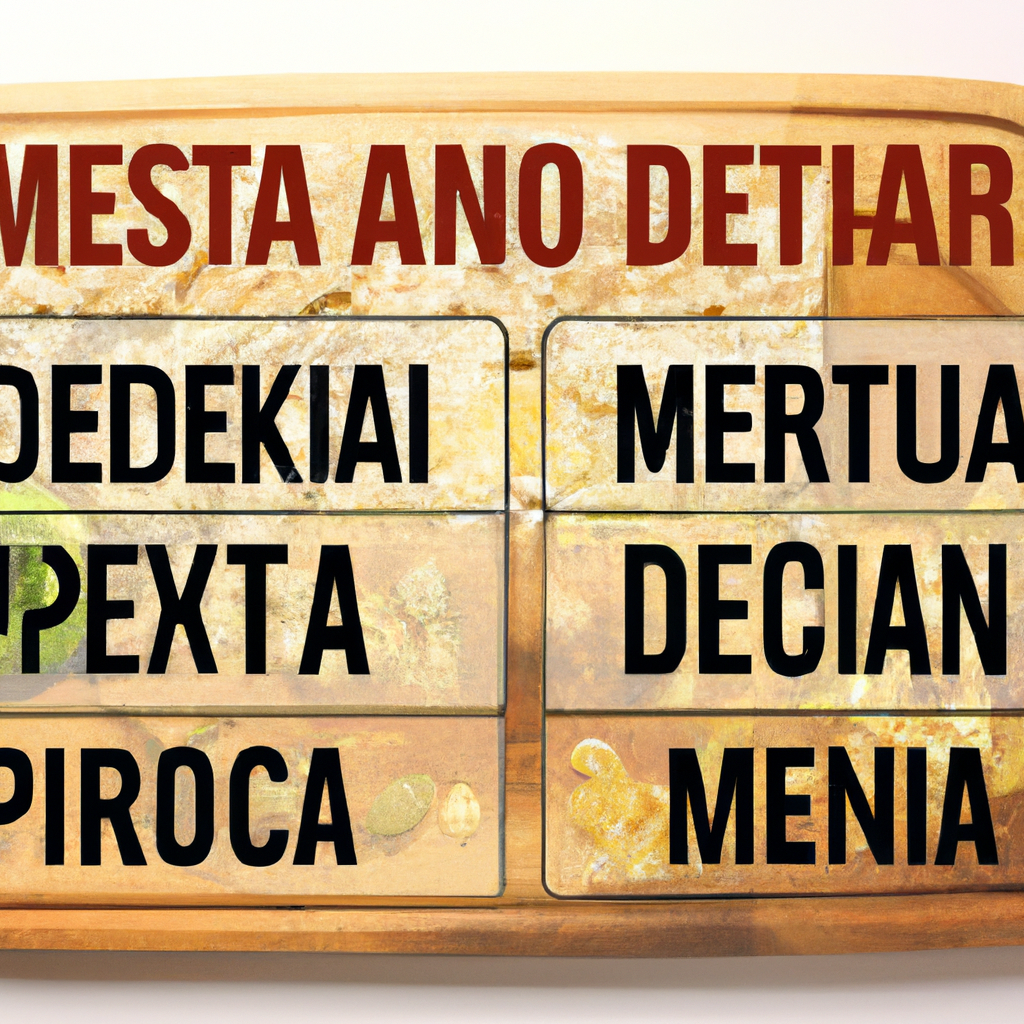 Comparison of Paleo and Mediterranean diets.